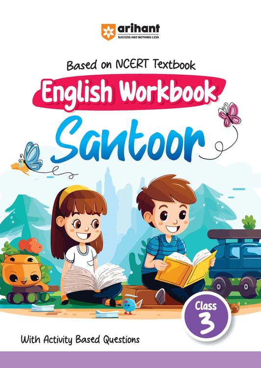 Class 3 -  English Santoor - Workbook ARIHANT-1