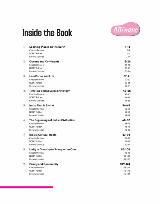 कक्षा 6 - ऑल इन वन - सामाजिक विज्ञान, समाज की खोज, भारत और उससे आगे - अरिहंत