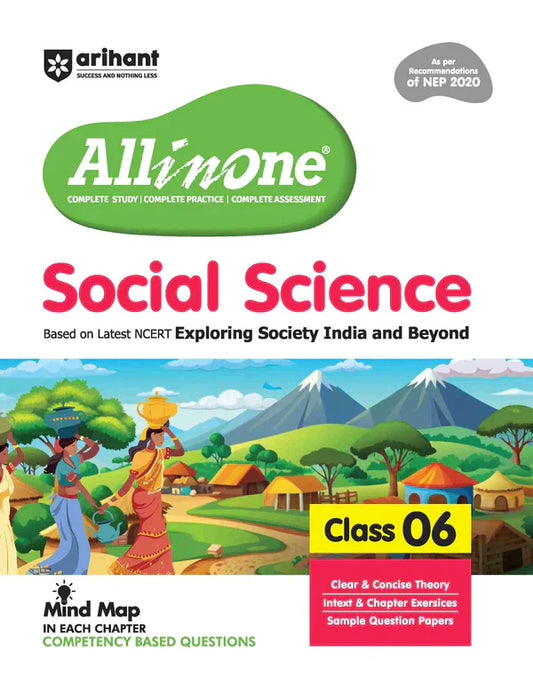 Class 6 - All in One - Social Science Exploring Society India and Beyond -  ARIHANT-1