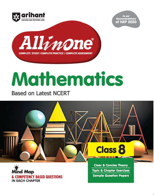 Class 8 -  Mathematics All in One -  ARIHANT-1