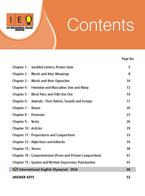 MTG IEO Olympiad Workbook Class 1