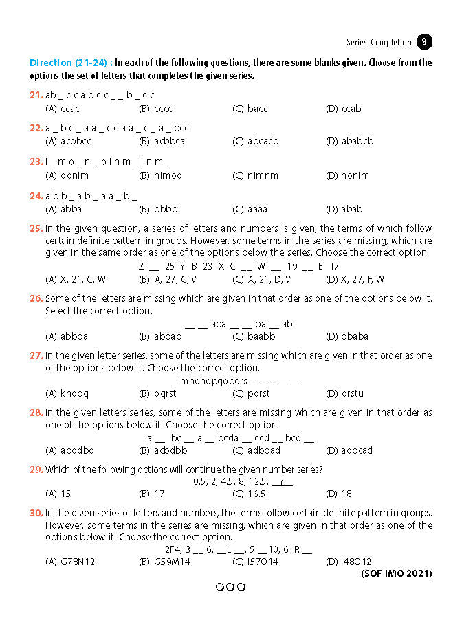 MTG Olympiad Reasoning Olympiad Workbook Class 10 - Fast Rajasthan Delivery ₹190 Total