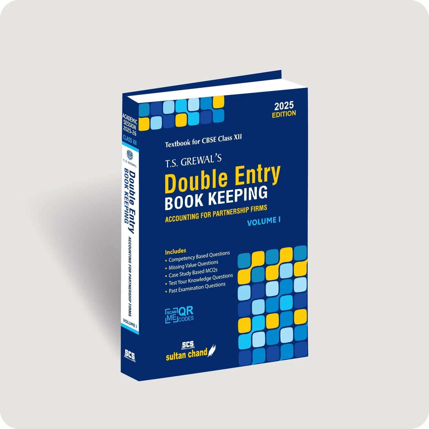 Class 12 Accounts (2025-26 Examination) T.S. Grewal's Double Entry Book Keeping (Vol. 1) - Accounting For Partnership Firms