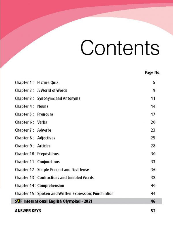 Class 2 IEO International English Olympiad Work Book - MTG