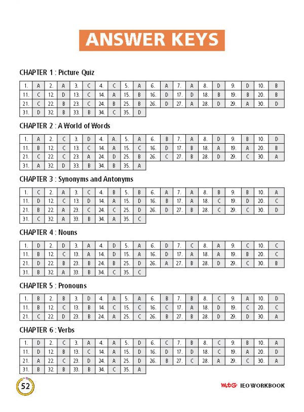 Class 2 IEO International English Olympiad Work Book - MTG