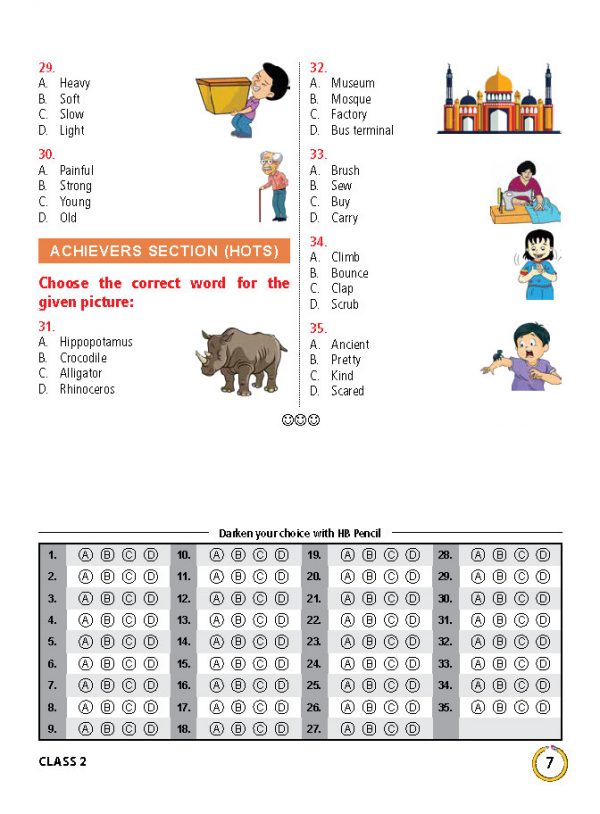 Class 2 IEO International English Olympiad Work Book - MTG