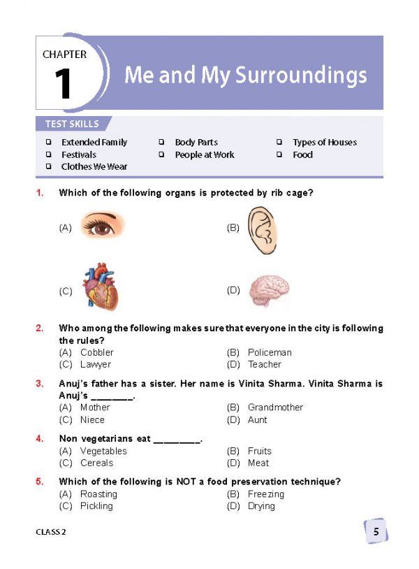 Class 2 IGKO International General Knowledge Olympiad Work Book - MTG