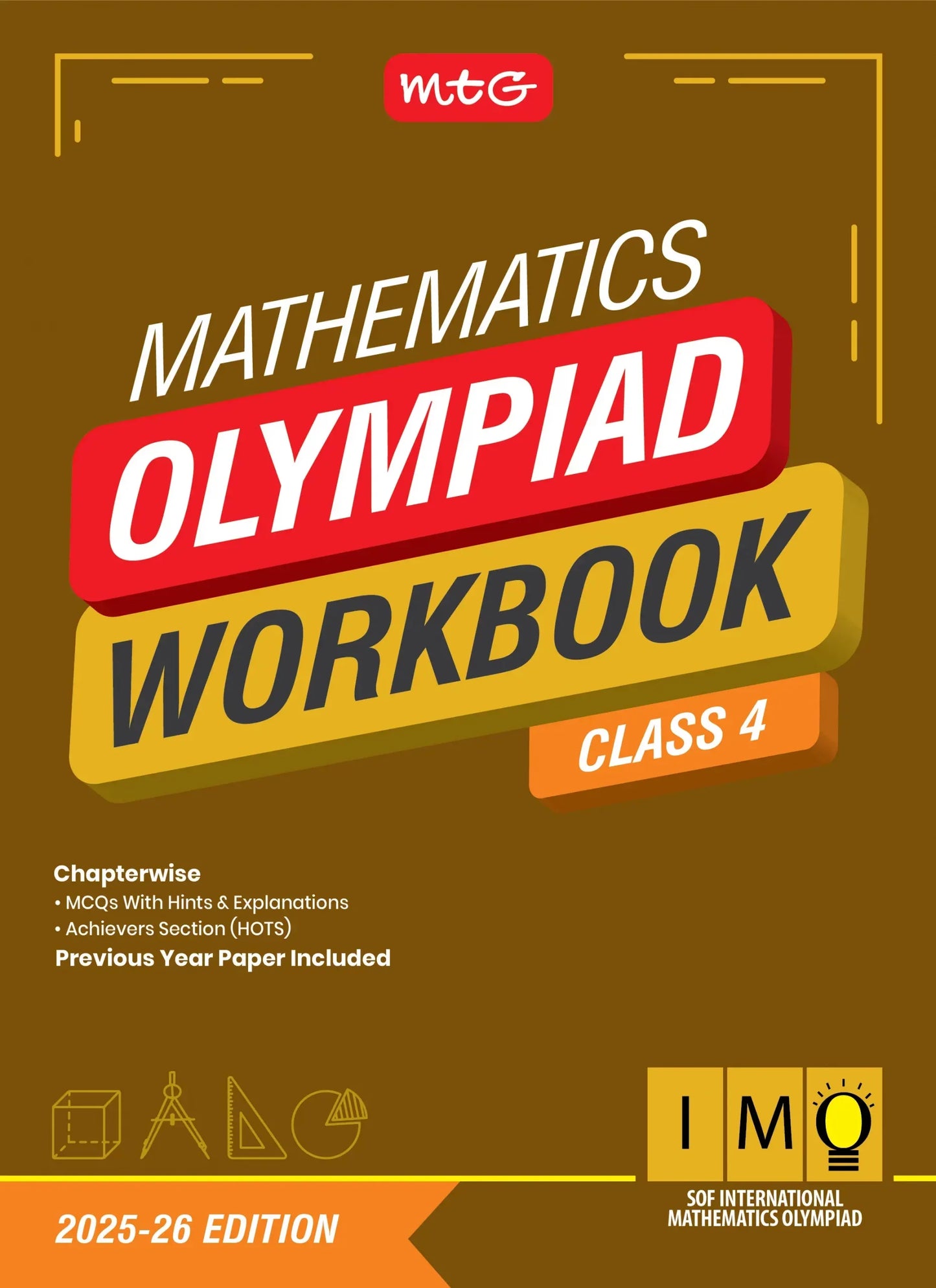 MTG IMO Olympiad Workbook Class 4 - Fast Rajasthan Delivery ₹109 Total