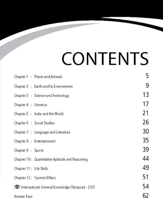 MTG IGKO Olympiad Workbook Class 6