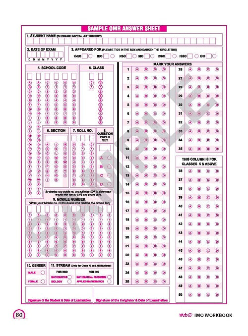 MTG IMO ओलंपियाड वर्कबुक कक्षा 6 - एक्सप्रेस डिलीवरी ₹119 कुल