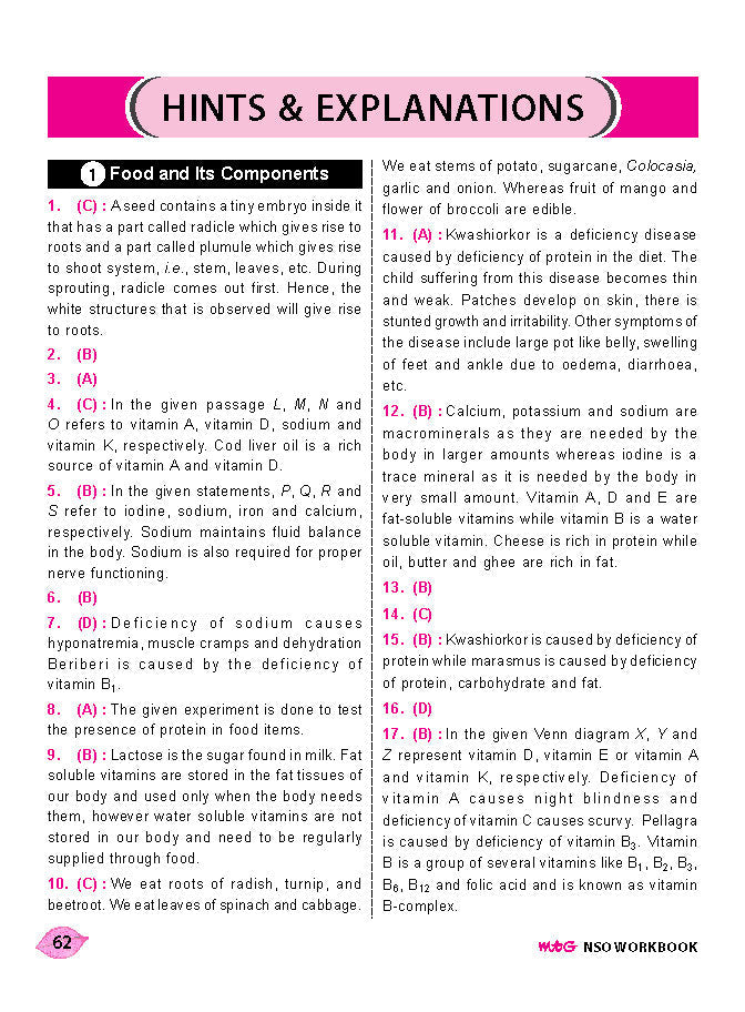 एमटीजी एनएसओ ओलंपियाड वर्कबुक कक्षा 6 - एक्सप्रेस डिलीवरी ₹119 कुल