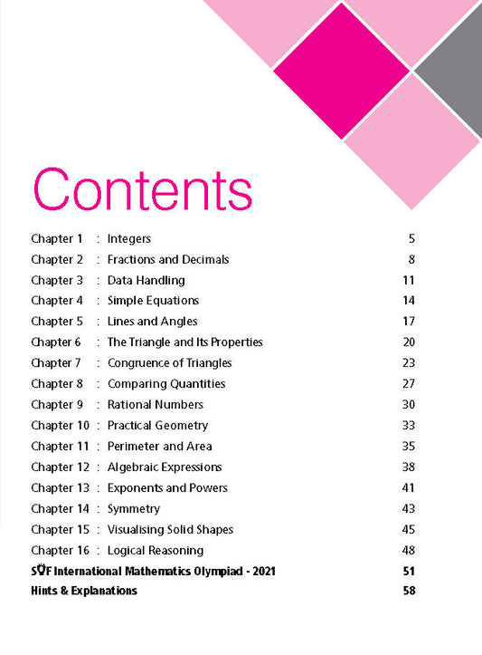 MTG IMO Olympiad Workbook Class 7