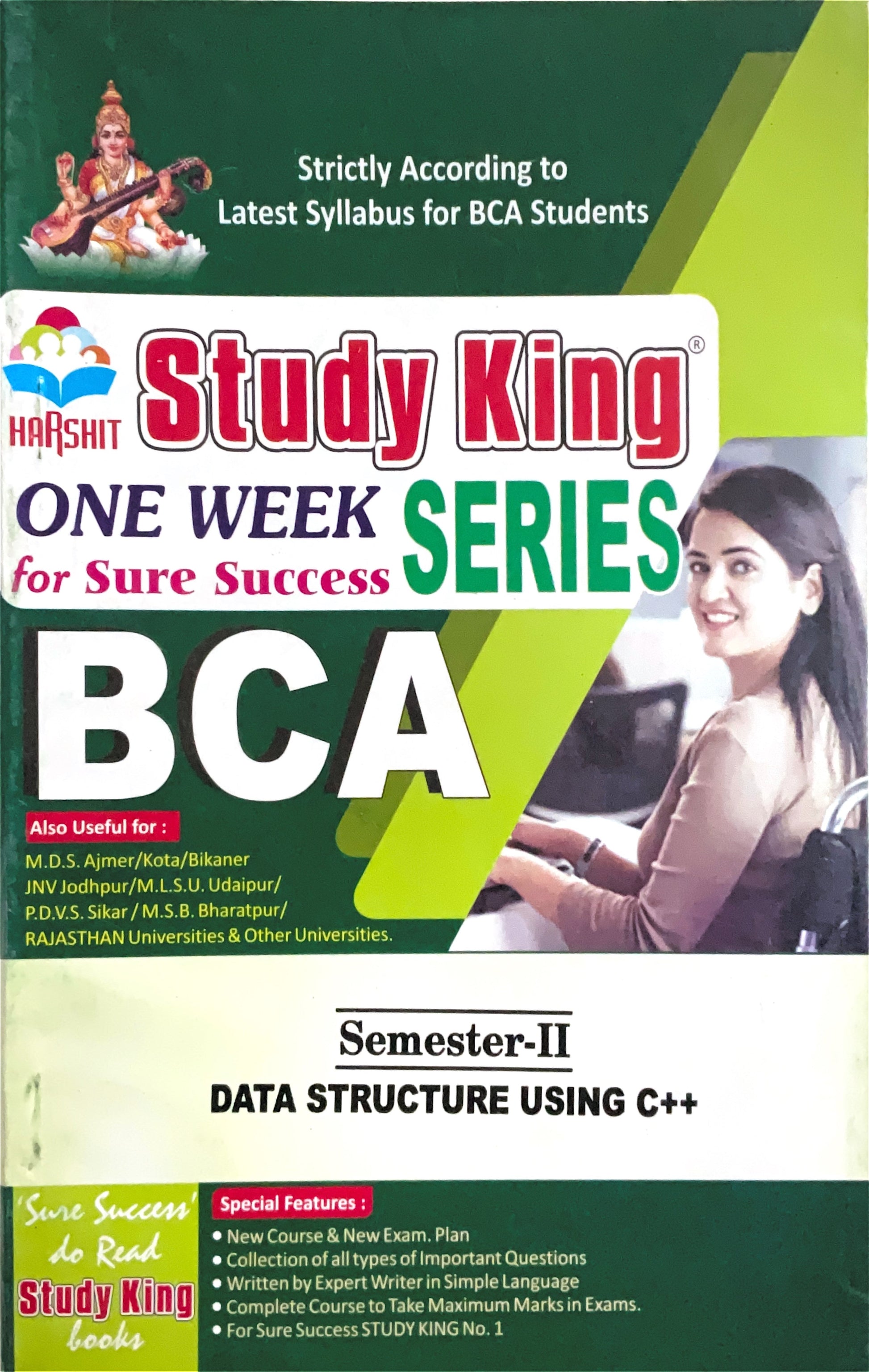Year 1 - BCA Data Structure using C++ ONE WEEK - MDSU