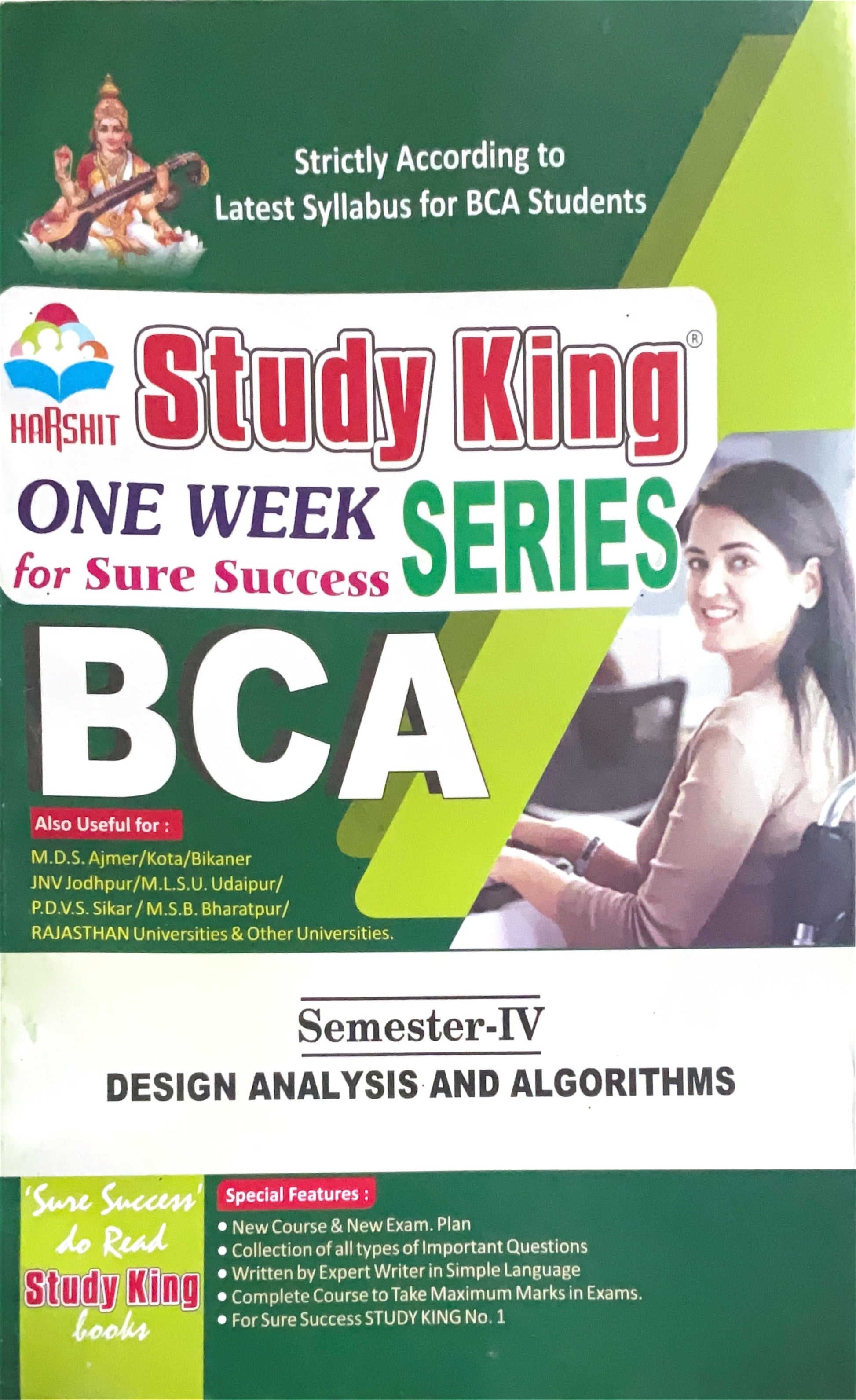 Year 2 - BCA Design Analysis and Algorithms ONE WEEK - MDSU