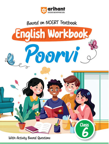 Class 6 -  English Poorvi - Workbook ARIHANT-1