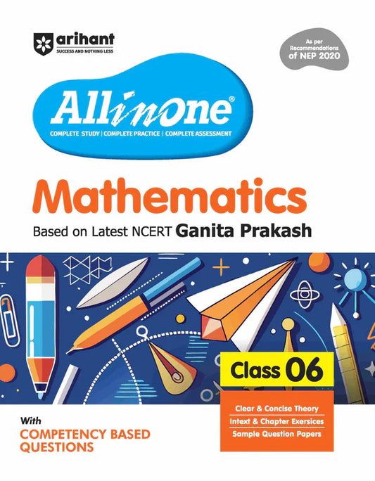 Class 6 - All in One - Mathematics Ganita Prakash -  ARIHANT-1