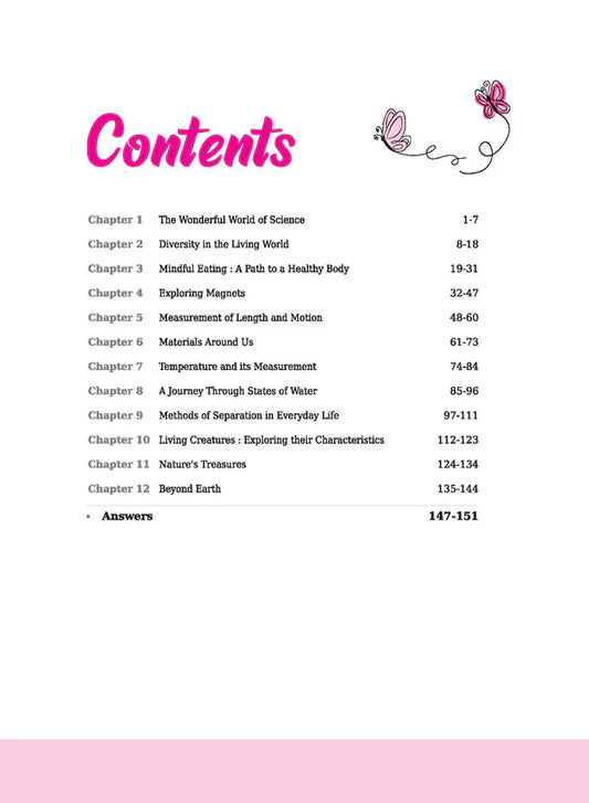 Class 6 -  Science Curiosity - Workbook ARIHANT