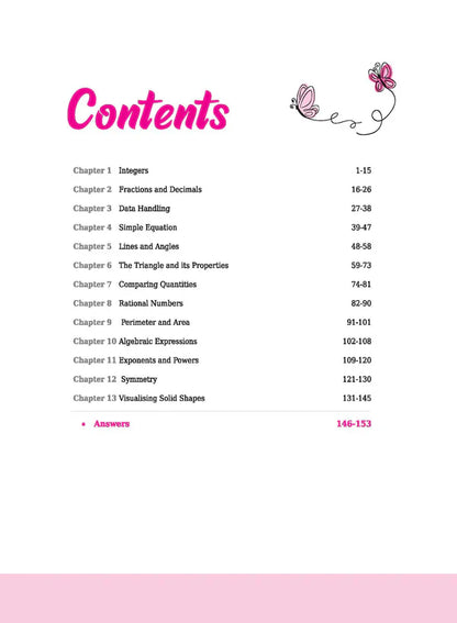 Class 7 -  Mathematics  - Workbook ARIHANT