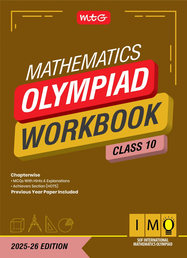 MTG IMO Olympiad Workbook Class 10 