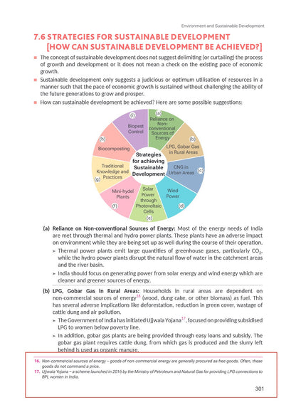 Class 12 Economics Indian Economic Development VK