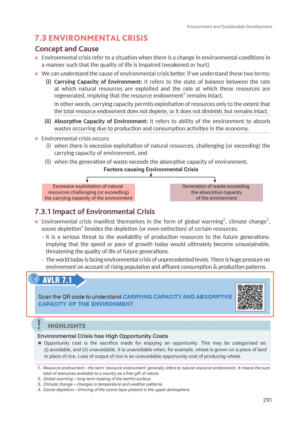 Class 12 Economics Indian Economic Development VK