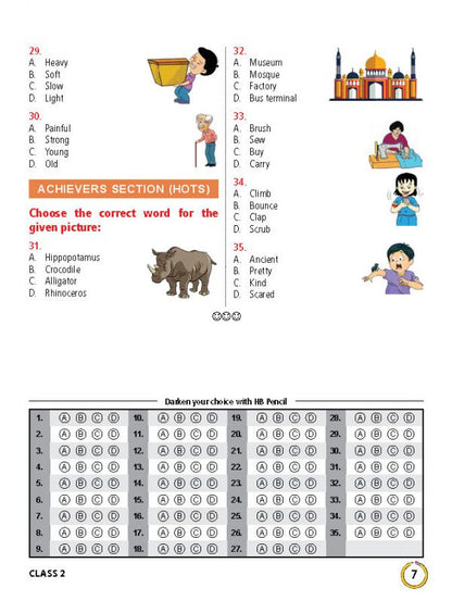 Class 2 IEO International English Olympiad Work Book - MTG