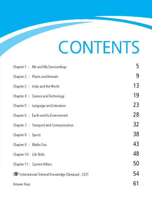 Class 2 IGKO International General Knowledge Olympiad Work Book - MTG