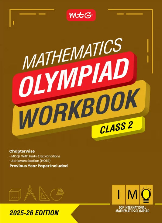 Class 2 IMO International Mathematics Olympiad Work Book - MTG
