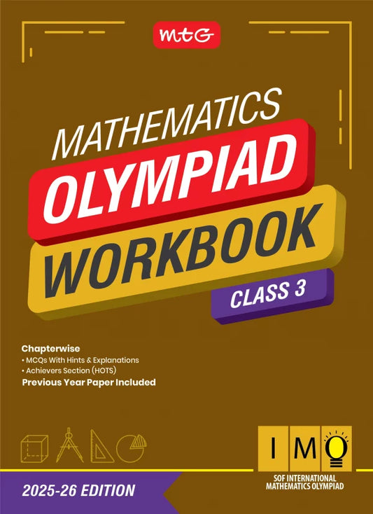 MTG IMO Olympiad Workbook Class 3 - Fast Rajasthan Delivery ₹109 Total