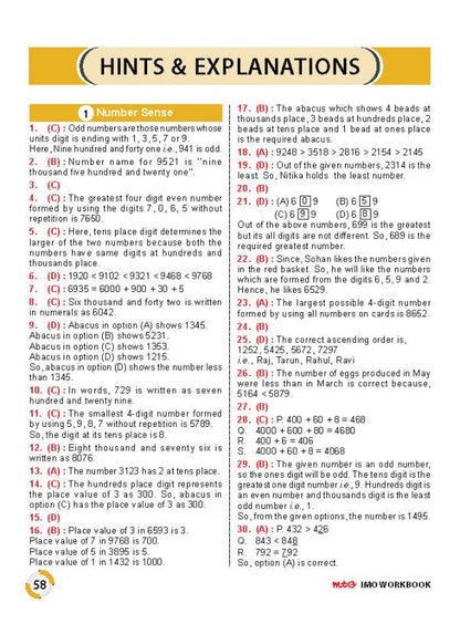 MTG IMO ओलंपियाड वर्कबुक कक्षा 3 - एक्सप्रेस डिलीवरी ₹119 कुल