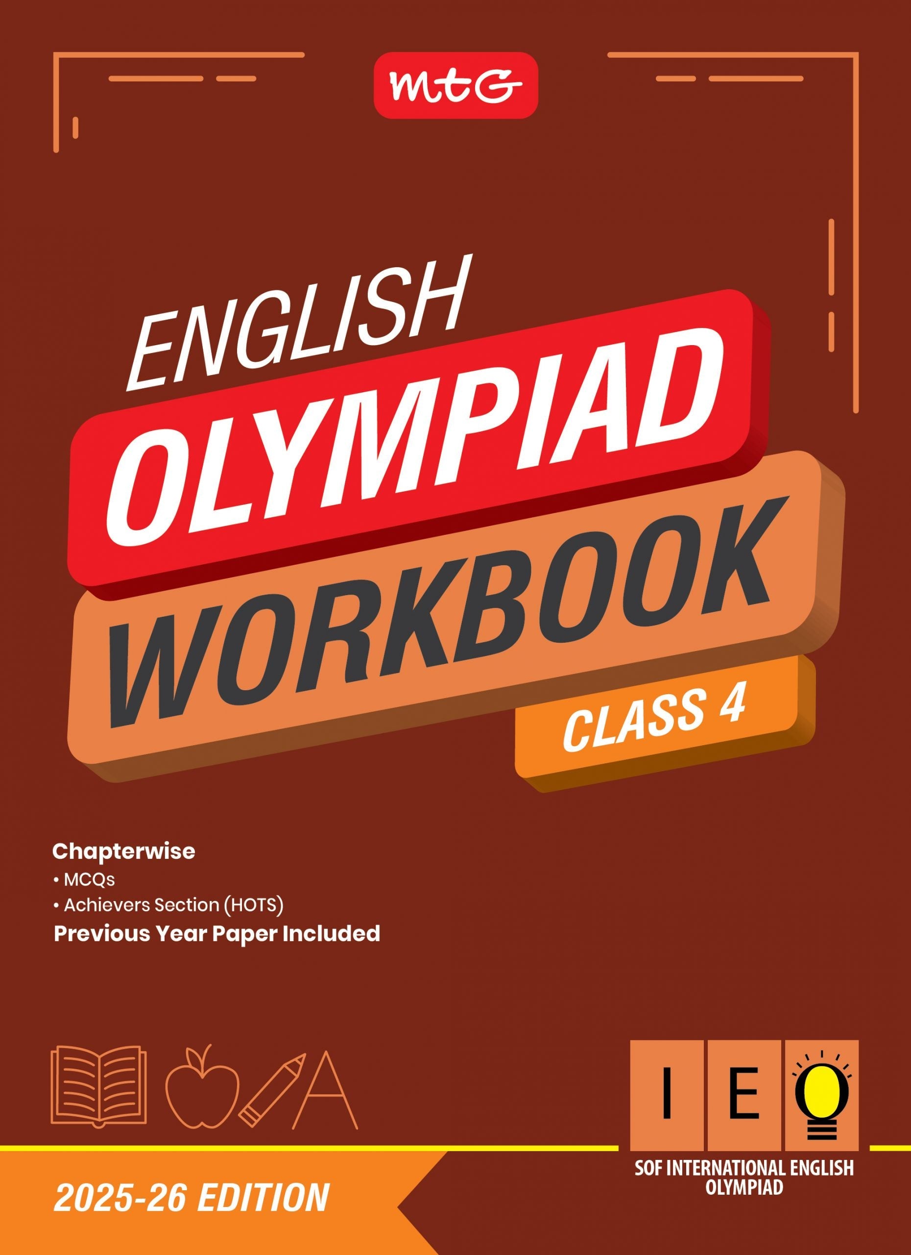 MTG IEO Olympiad Workbook Class 4 