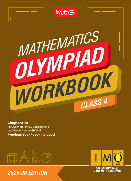 MTG IMO Olympiad Workbook Class 4 