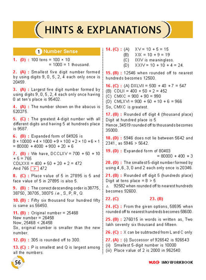 MTG IMO Olympiad Workbook Class 4 - Fast Rajasthan Delivery ₹109 Total