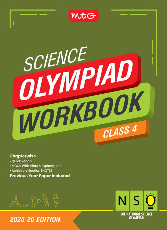 MTG NSO Olympiad Workbook Class 4 - Fast Rajasthan Delivery ₹109 Total