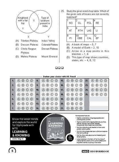 MTG ISSO ओलंपियाड वर्कबुक कक्षा 5 - एक्सप्रेस डिलीवरी ₹119 कुल