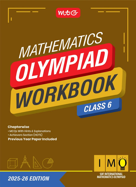 MTG IMO Olympiad Workbook Class 6 - Fast Rajasthan Delivery ₹109 Total