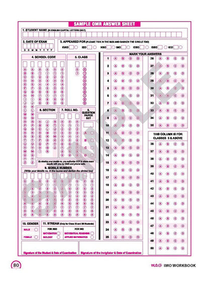 MTG IMO ओलंपियाड वर्कबुक कक्षा 6 - एक्सप्रेस डिलीवरी ₹119 कुल