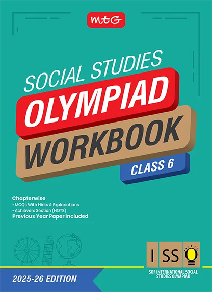Class 6 ISSO International Social Studies Olympiad Work Book - MTG