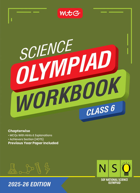 MTG NSO Olympiad Workbook Class 6 - Fast Rajasthan Delivery ₹109 Total