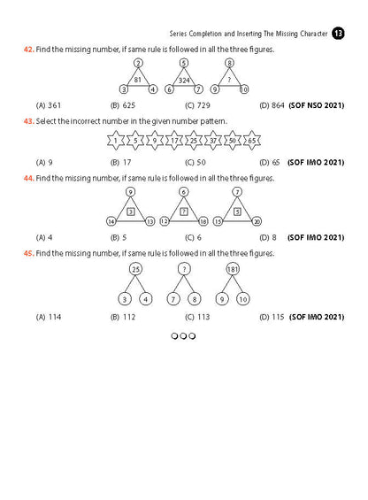 MTG ओलंपियाड रीजनिंग ओलंपियाड वर्कबुक कक्षा 7 - एक्सप्रेस डिलीवरी ₹194 कुल