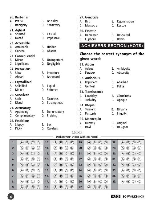 MTG IEO ओलंपियाड वर्कबुक कक्षा 8 - एक्सप्रेस डिलीवरी ₹119 कुल