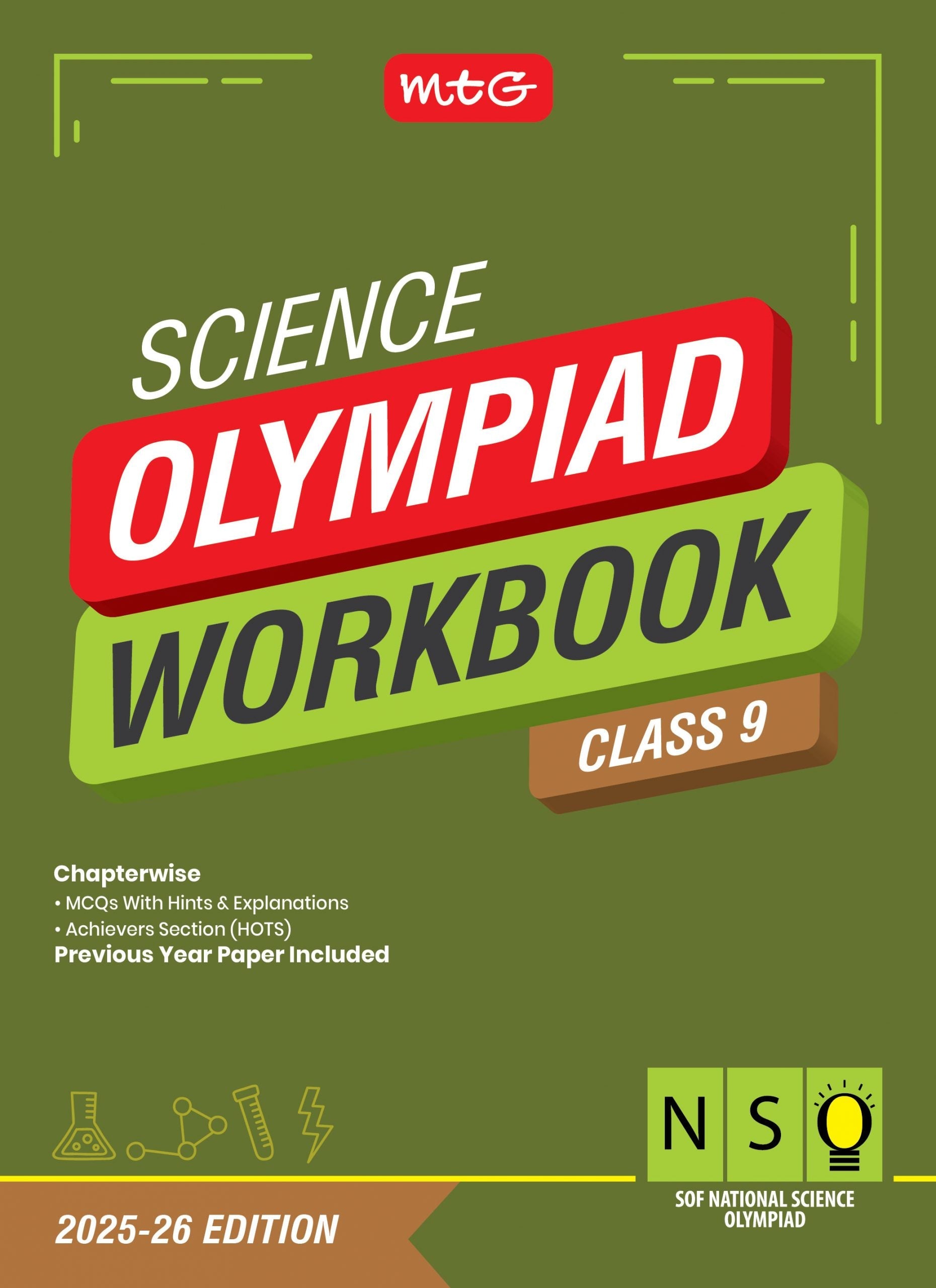 MTG NSO Olympiad Workbook Class 9 - Fast Rajasthan Delivery ₹109 Total